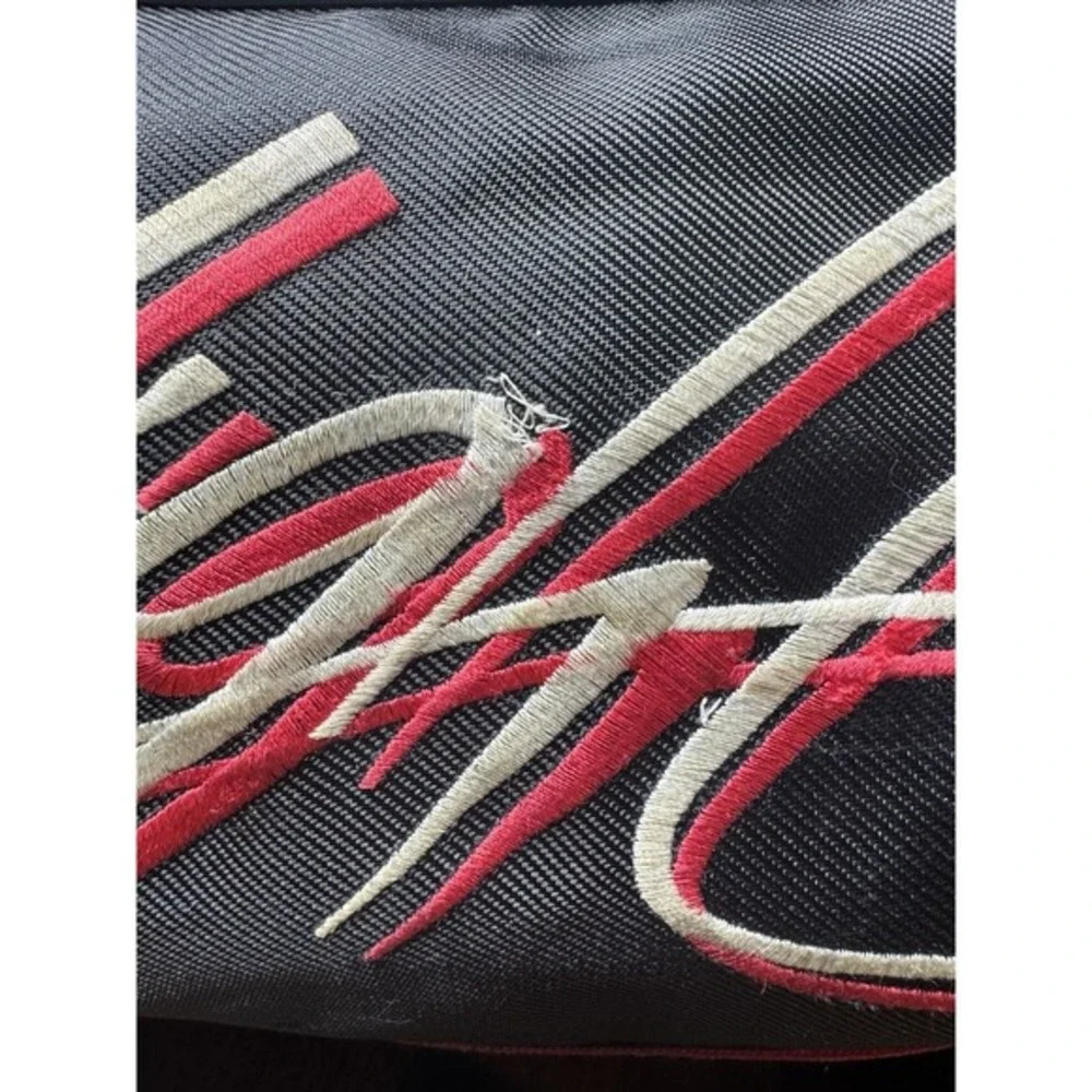 Vintage Nike Flight Duffle Bag 90s Embroidered Script Rare‎ OG Jordan Era